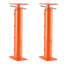 House Floor Jacks, 2 Pack 19-36 Inch Height Range, 18000 lbs Max Load Capacity, Adjustable Support Beam Basement Jack Post Pole for Levelling, Lift Steel Telescoping Post for Temporary Support