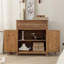 Buffet en bois massif brun