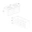 Meuble-lavabo mural double 61 po avec surface solide 61 po-93549455-93549456