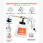 Car Cleaning Gun, 6-9.2 Bar High-Pressure Air Blow Gun with 2 Set Nozzles & 1L Liquid Bottle, Vortex Cleaning Gun, Quickly Blasts Dirt and Dust from Surface, Suitable for 1/4 NPT Air Compressor