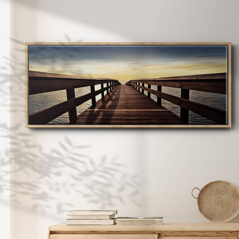 Naples Cove- Framed Canvas