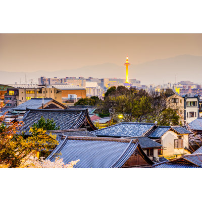 " Kyoto, Japan Cityscape " by Seanpavonephoto