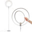 Lampe sur pied DEL industrielle 2 lumières 3 lumières avec 2 têtes réglables Eclipse-124762194