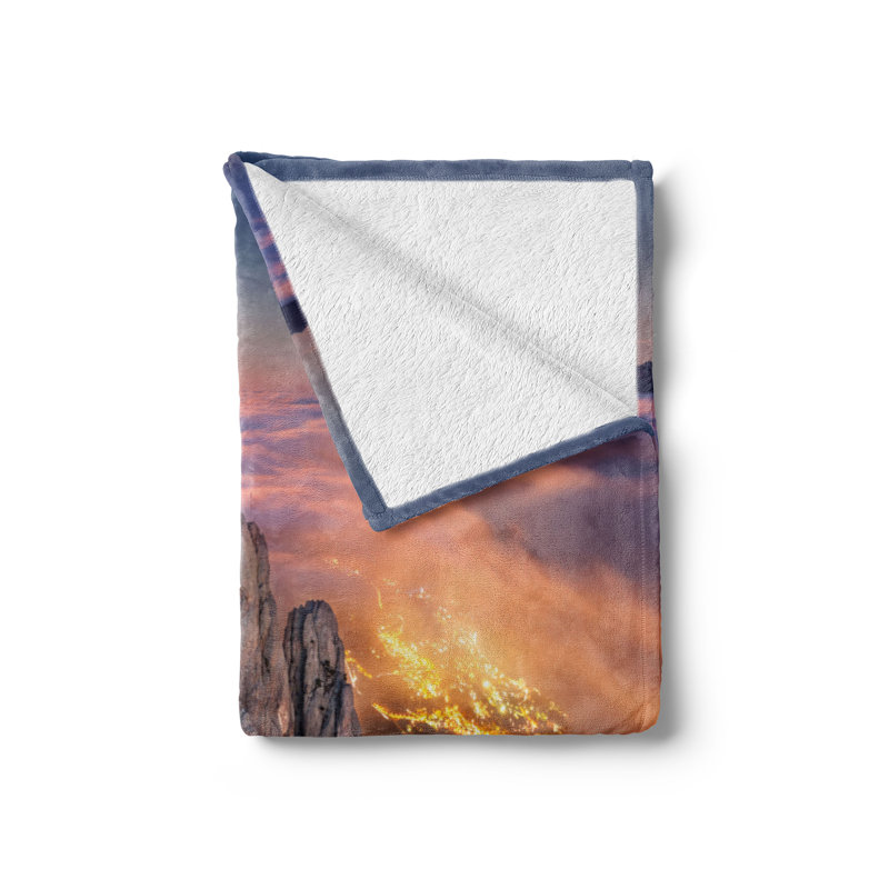 Hand Woven Throw Blanket, 60" x 80"