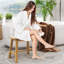 Tabouret de douche en bois de teck avec banc de douche imperméable