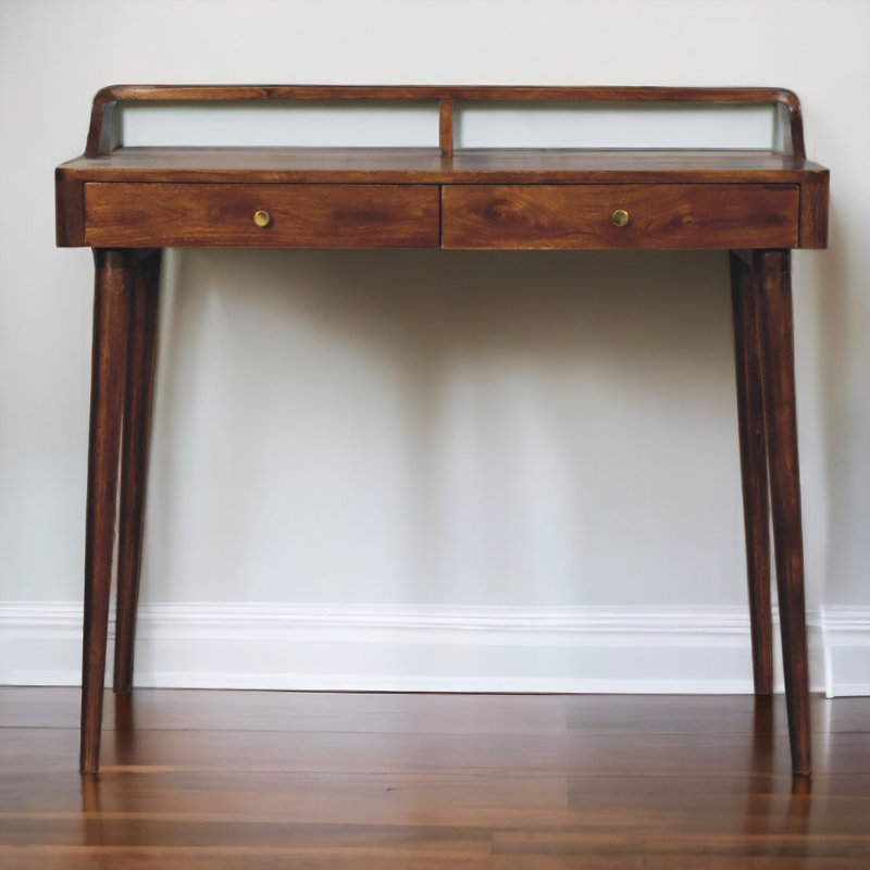 Console surélevée châtaignier