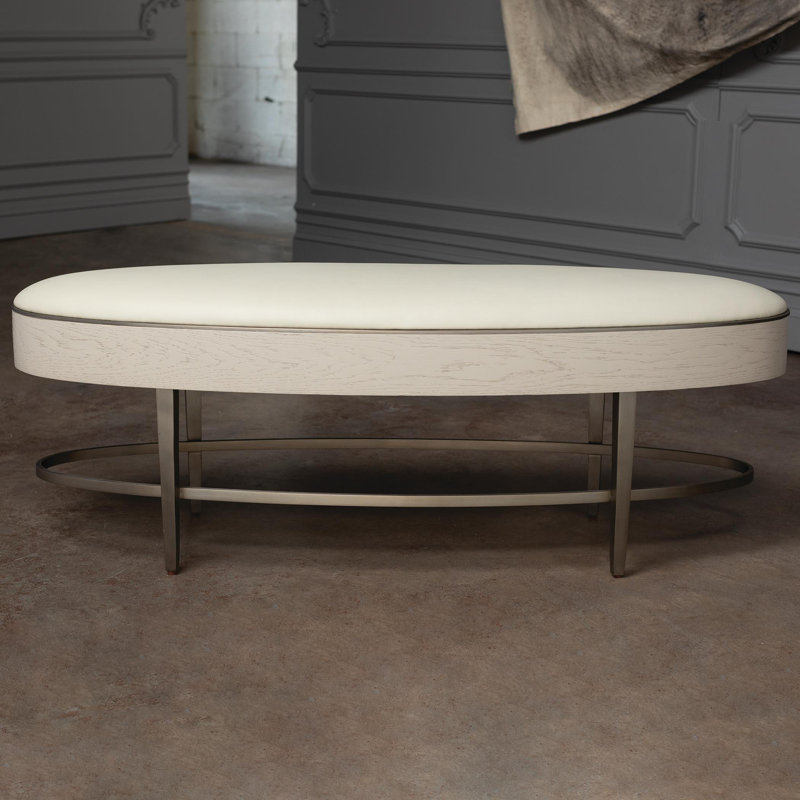 Ellipse Bench, Ivory