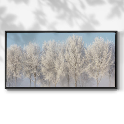Frozen Lane - Toile tendue avec châssis encadré - Prêt à être accroché
