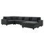 Canapé modulaire en U 128 * 67 "-712516385