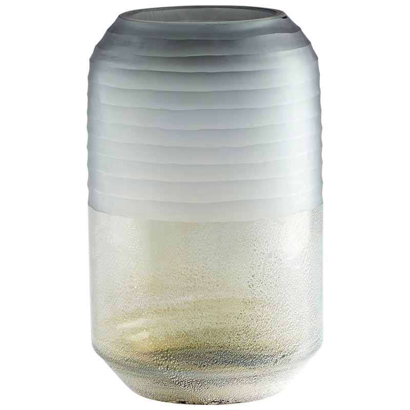 Alchemy Glass Table Vase 1, 12.75" H x 7.75" W x 7.75" D