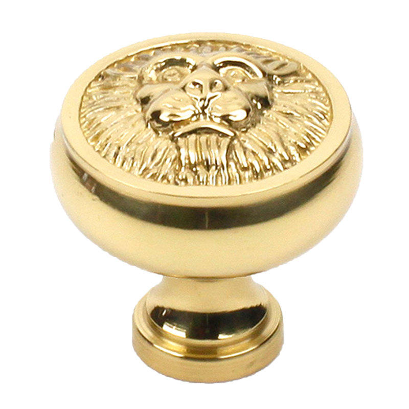 Poignée champignon de diamètre 1 1/2 po Roman, Antique poli, H 1,25 po x l 1,25 po x P 1,25 po