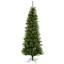 Salem Pencil Green Pine Artificial Christmas Tree with Stand-893799860-899865802