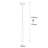 1 - Light Black LED Single Pendant