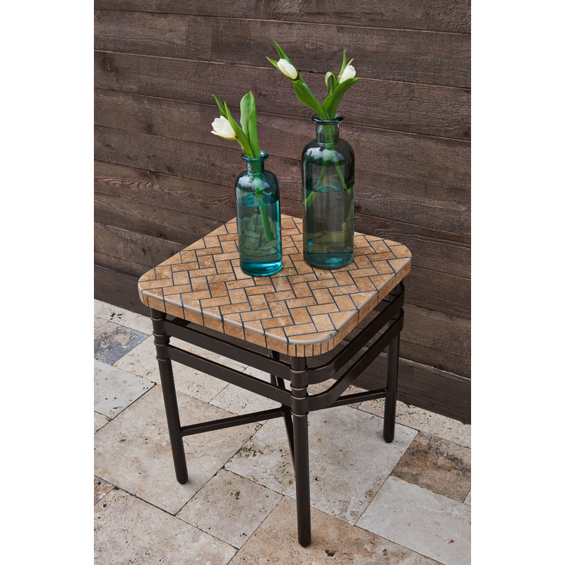 Lancaster Outdoor Round Side Table