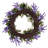 Faux Lavender Plastic 16'' Wreath
