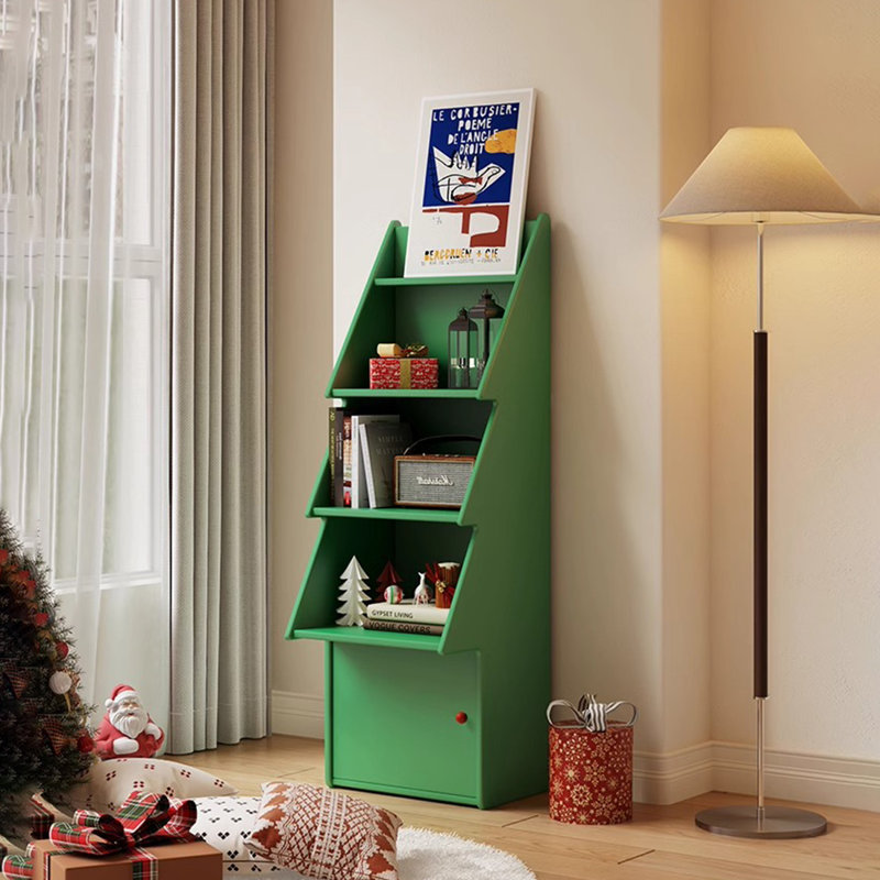Bibliothèque de Noël moderne et créative