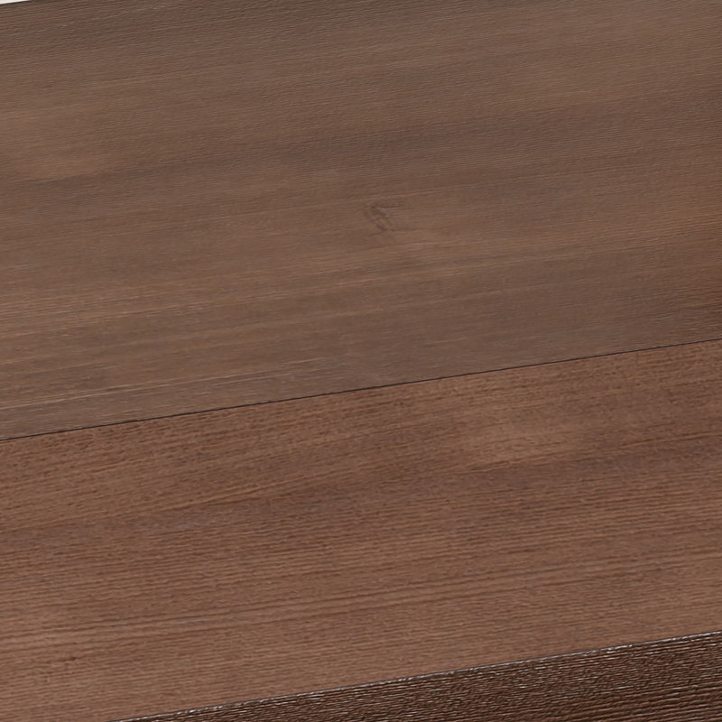Retro Minimalist Wooden Rectangular Console Table Behind Sofa Couch Table Entryway Table Hallway Table, Dark Brown