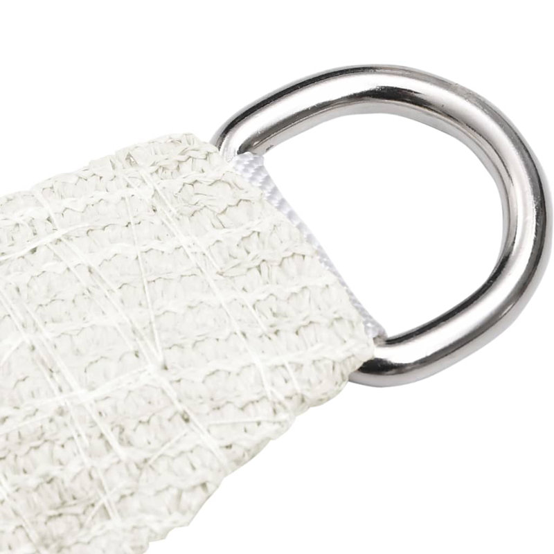 Vidaxl Sunshade Sail 160 G/M² White 2.5X3 M HDPE, White , 250cm x 300cm