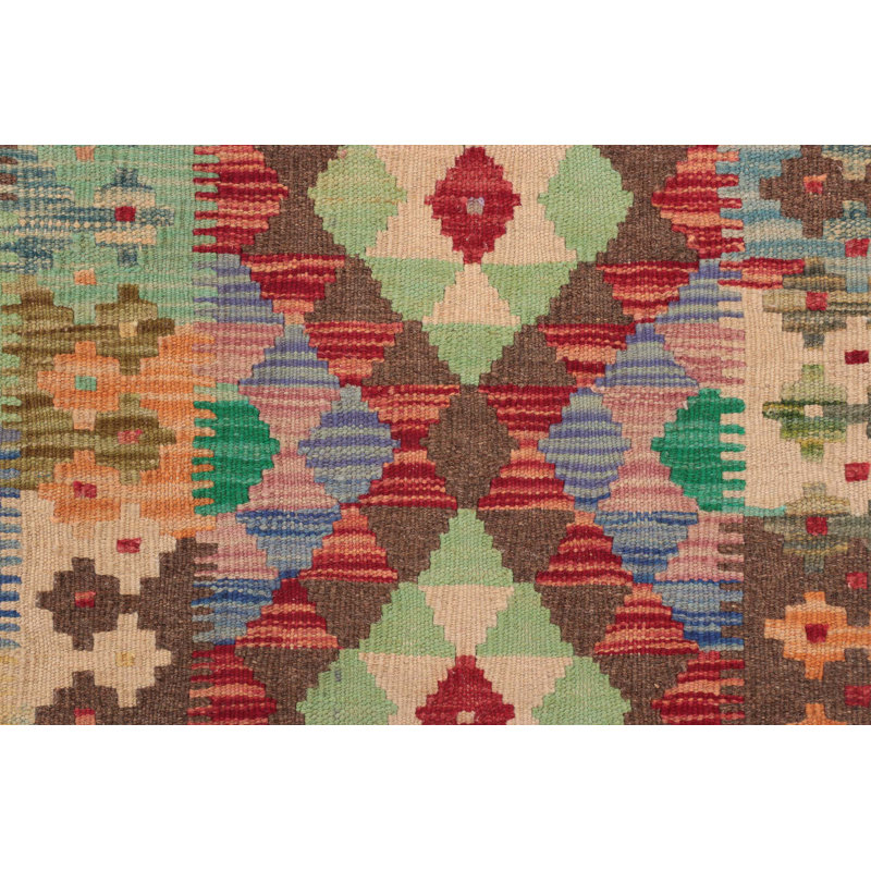 Southwestern Wool Hand Woven 60cm X 90cm Area Rug