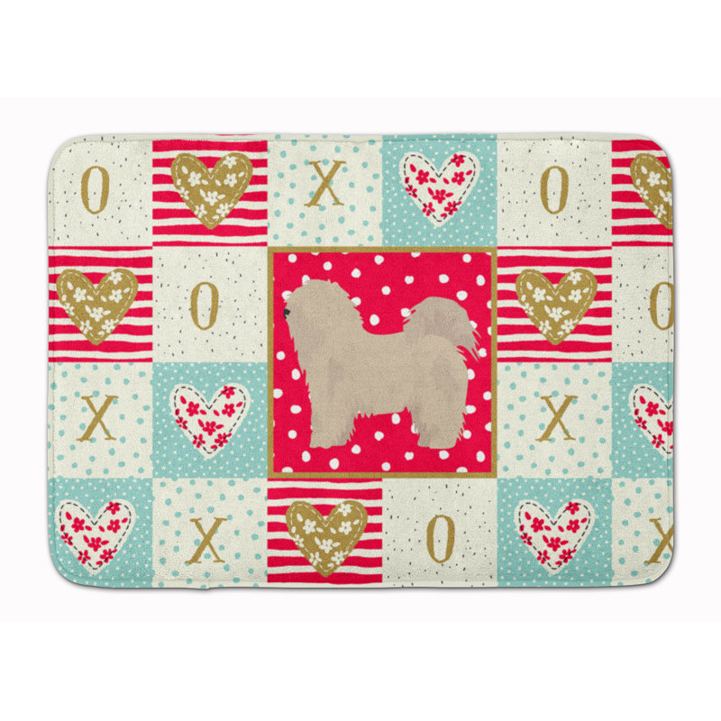 Tapis de cuisine en mousse mémoire love Shanaya, Odis