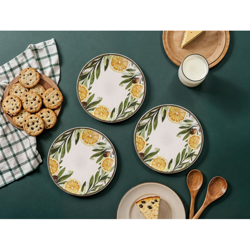 Ensemble d'assiettes à dessert (6 pièces)