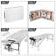 Table de cils pliable et portative