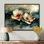 Symphonie brumeuse des fleurs abstraites de Fuschia I - art mural Fuschia