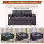 2 Seater Fabric Sofa Bed-98856677