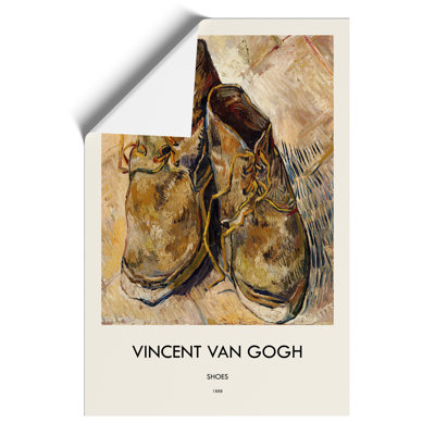 Shoes Print by Vincent van Gogh - Frameless Print