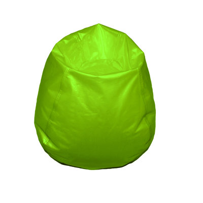 Petit fauteuil à billes classique en similicuir