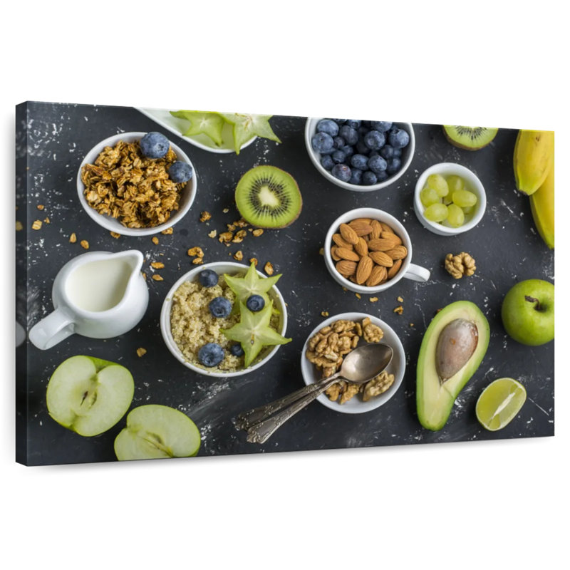 Yarlin Mixed Fruits And Nuts, 20" H x 30" W