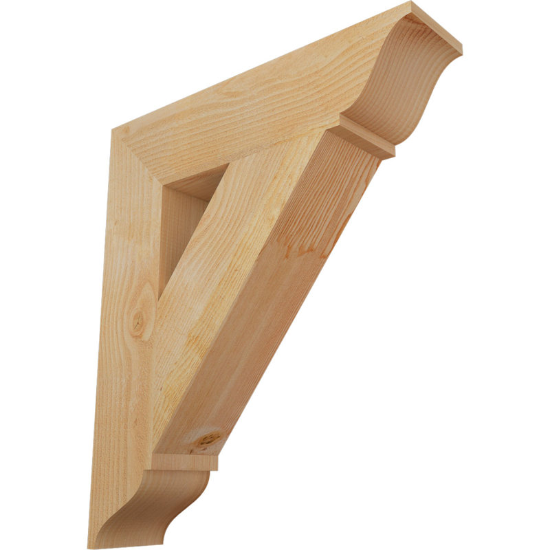 Support traditionnel, H 26 po x l 6 po x P 30 po, Douglas (sciage brut)