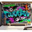 Murale Peel & Stick Street Art - Football Graffiti-1819133077