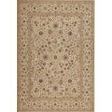 Cote D’Azure Handmade Wool Floral and Oriental Area Rug