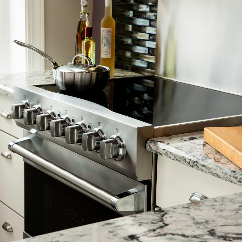 Viking30"W./24"D. Electric Self-Clean Range-5 Burners, Stainless Steel