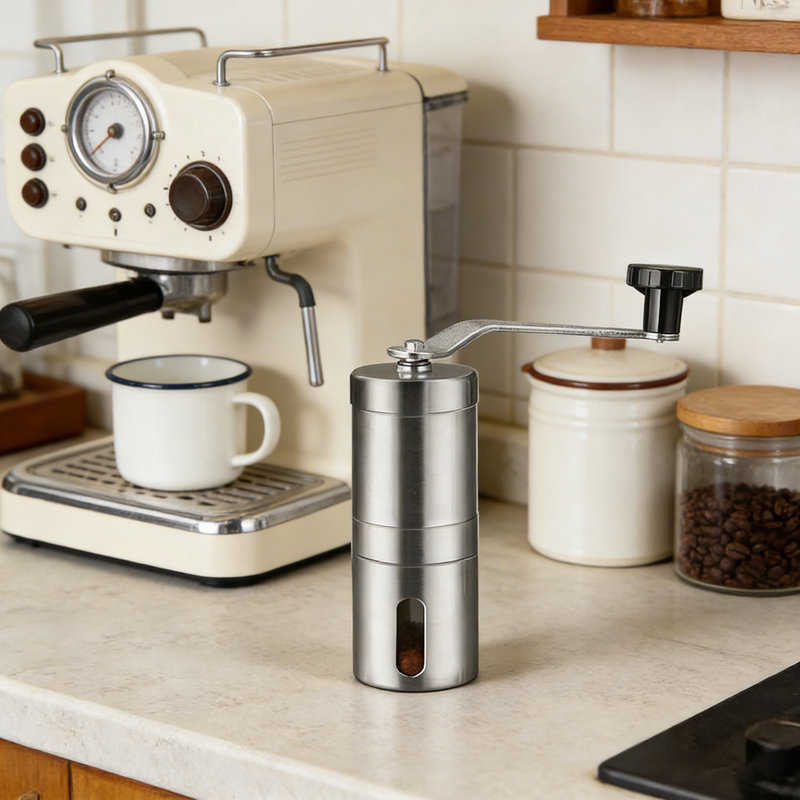 Stainless Steel Manual Coffee Grinder