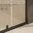 47-49 In. W X 72 In. H Matte Black Pivot Shower Door, 1/4 In. Clear Tempered Glass With Easy-Clean Coating | Gift Idea-124319282