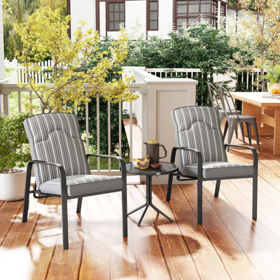 78.5cm Long Chaise Lounge Set with Cushions