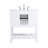 Pelaghia 30'' Single Bathroom Vanity with Marble Top-57367877