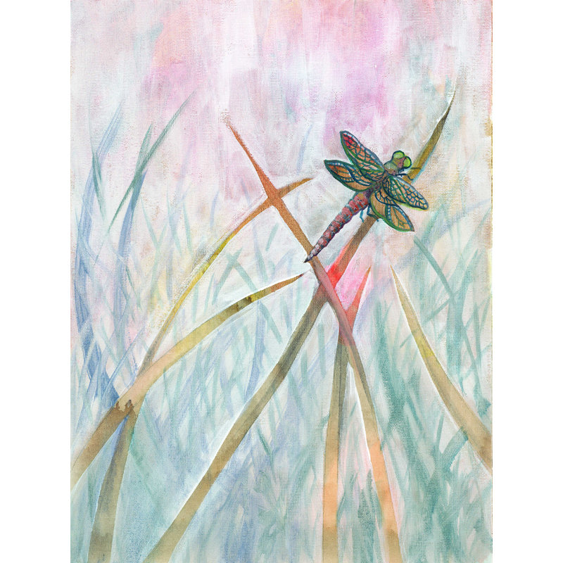 " Dragonfly ", 16" H x 12" W  
