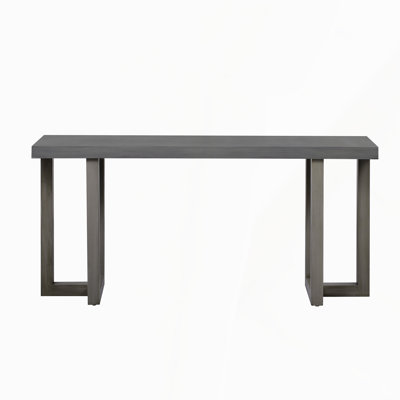 Geometric Design Console Table with Solid Pine Legs, Perfect for Modern and Classic Interiors, Enhancing Any Room's Aesthetic.