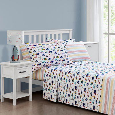 Ensemble de draps Camions
