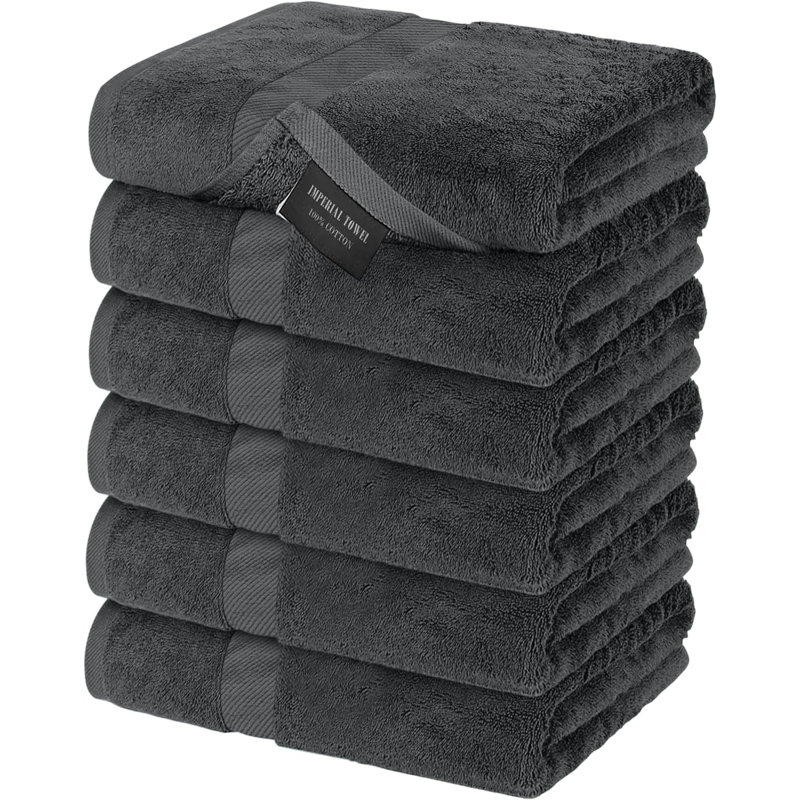 Ensemble de 6 valises pour chambre d'amis, Gris foncé