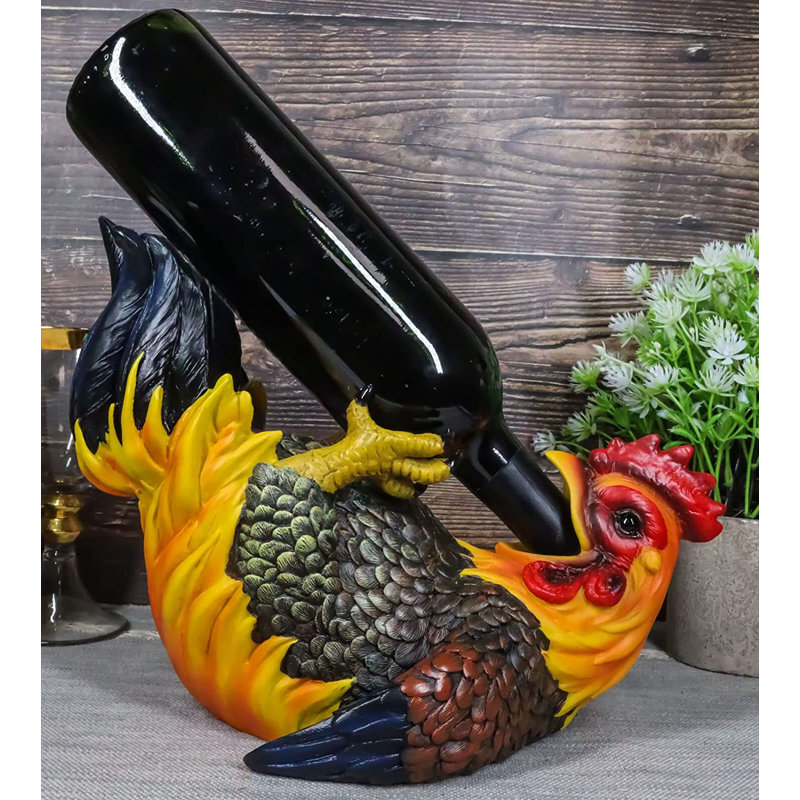 Anarkali 1 Bottle Tabletop Wine Bottle Rack in