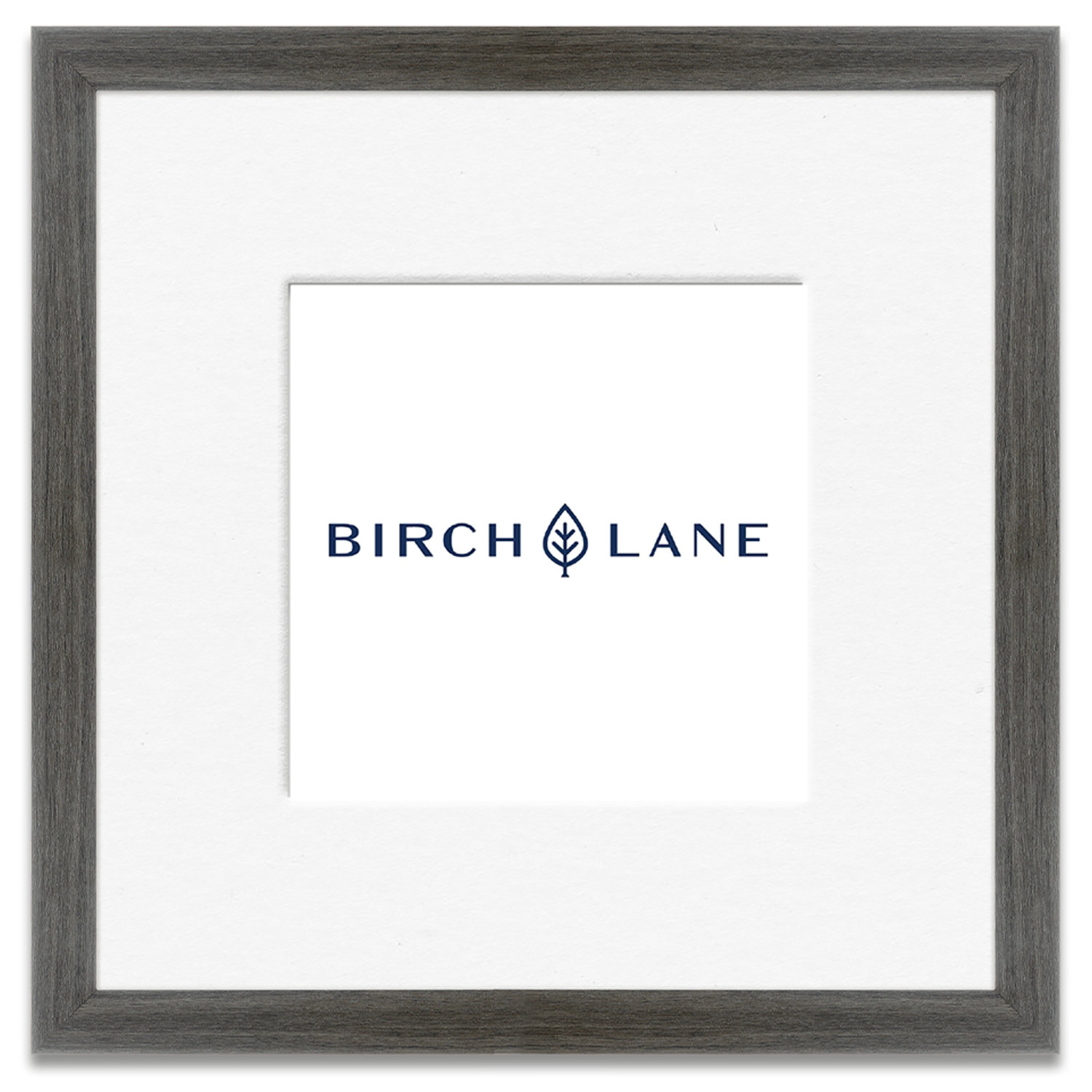 Arkhurst Wood Picture Frame with Mat, Gray, 11" x 14", 20" x 20"
