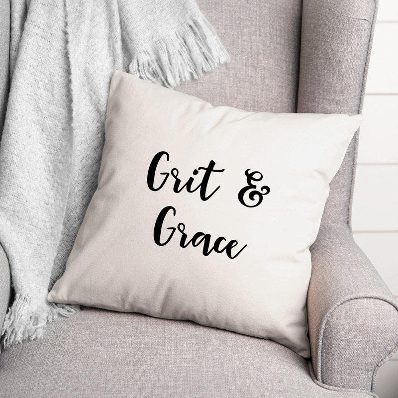 Coussin décoratif noir et blanc