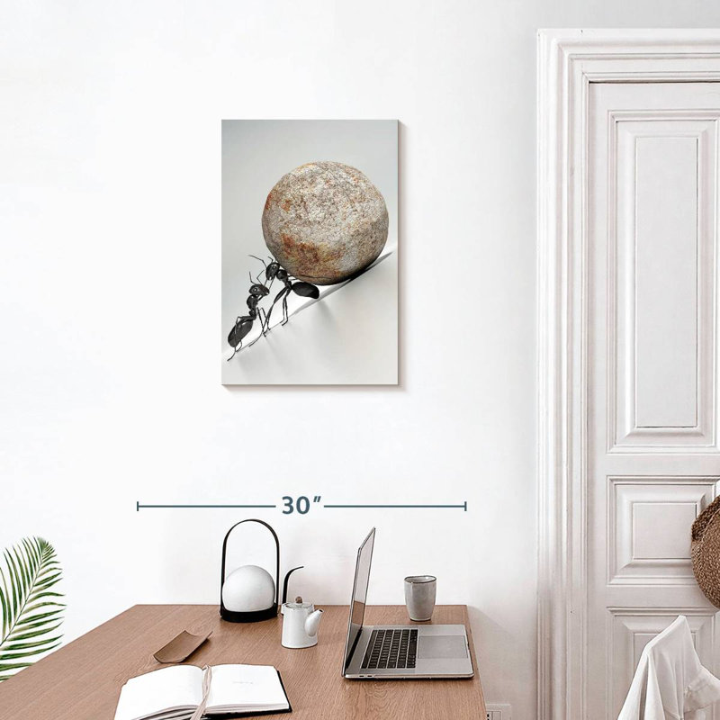 Brampt Black Ant Teamwork, 24" H x 16" W