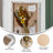 Mallick 23.5'' H x 18.5'' W Shadow Box Display Case with Linen Liner, Push Pins and Solid Pine Wood Frame-93758318