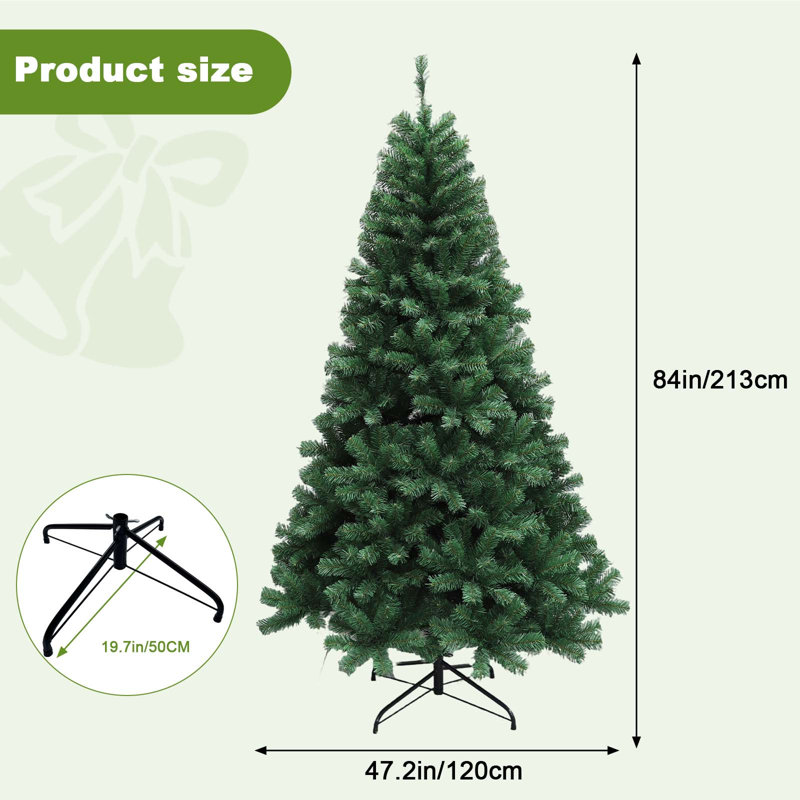 Arbre de Noël pré-éclairé, 7'