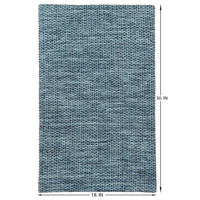 Tapis de cuisine antidérapant Preetam, Noir
